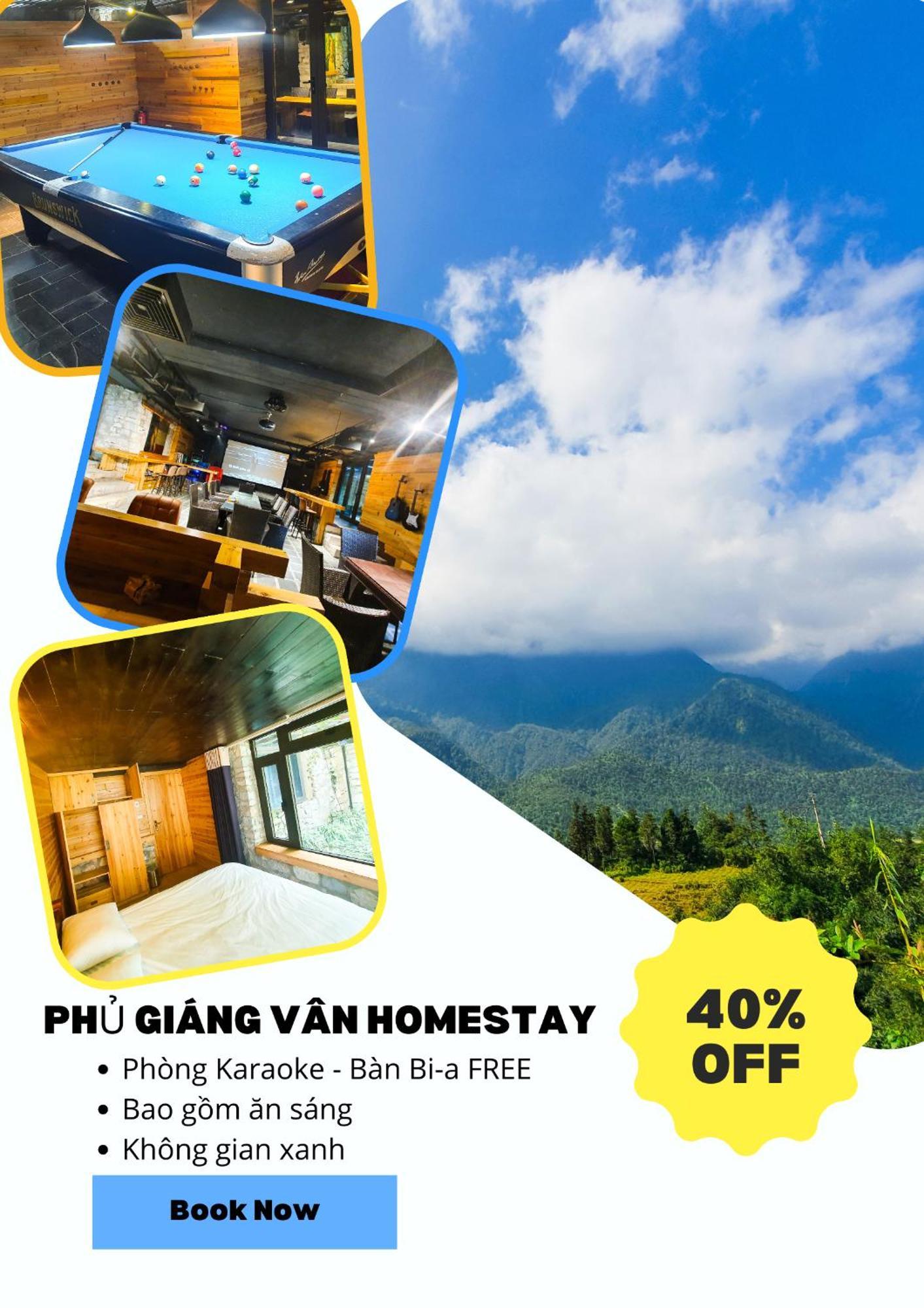 Phu Giang Van Homestay Sapa Exteriér fotografie